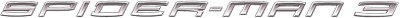 Spiderman 3 logo for Wii